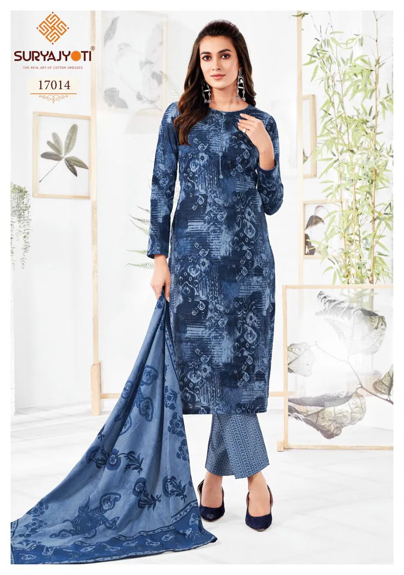 Zion Cotton Vol 17 By Suryajyoti Cotton Printed Readymade Dress Wholesale Shop In Surat
